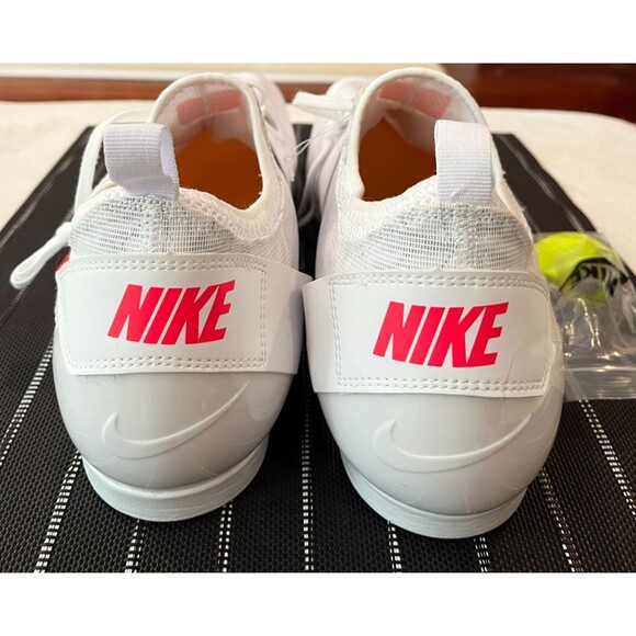 Nike Pole Vault Elite Track Field White Pink Spike Mens Size 15 AA1204-101 NEW main image 14